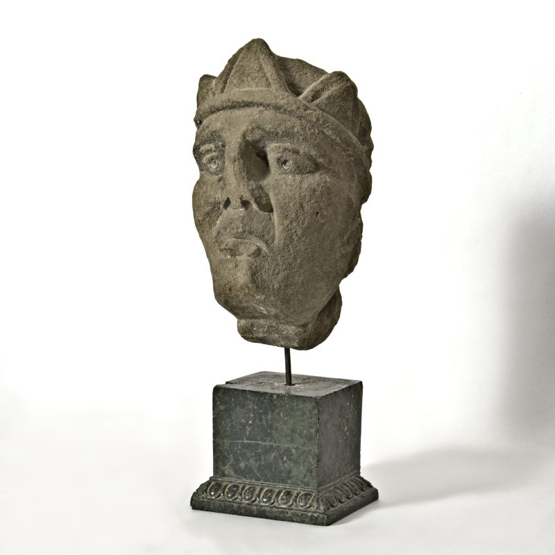 Medieval English sandstone corbel