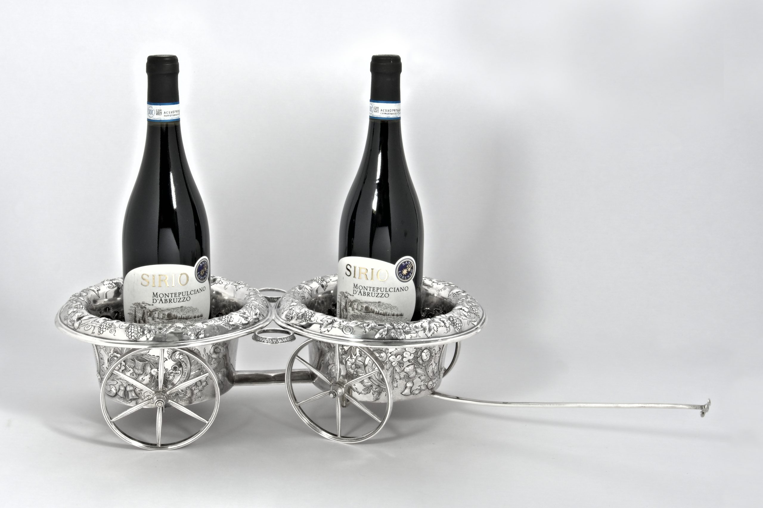 Silver Wine Wagon
