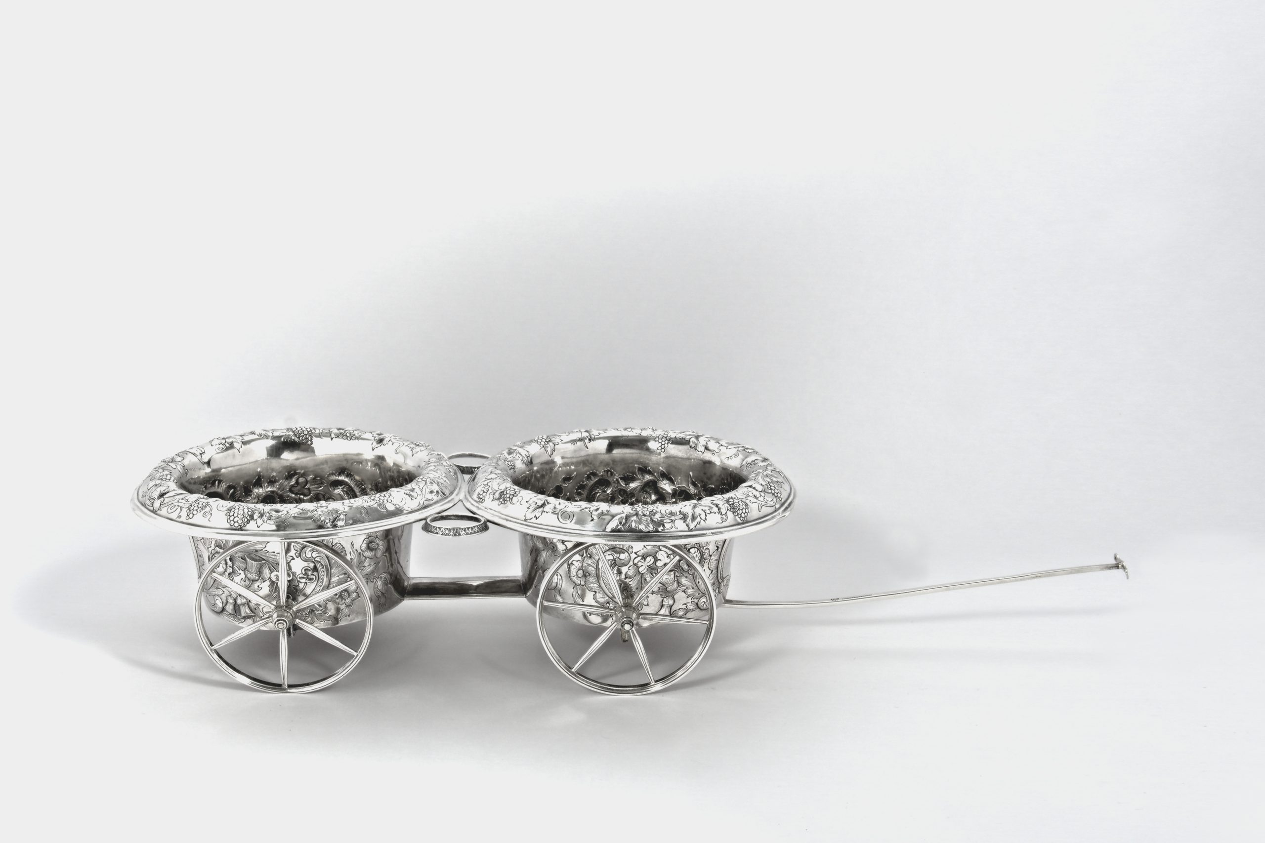 Silver Wine Wagon - Image 5