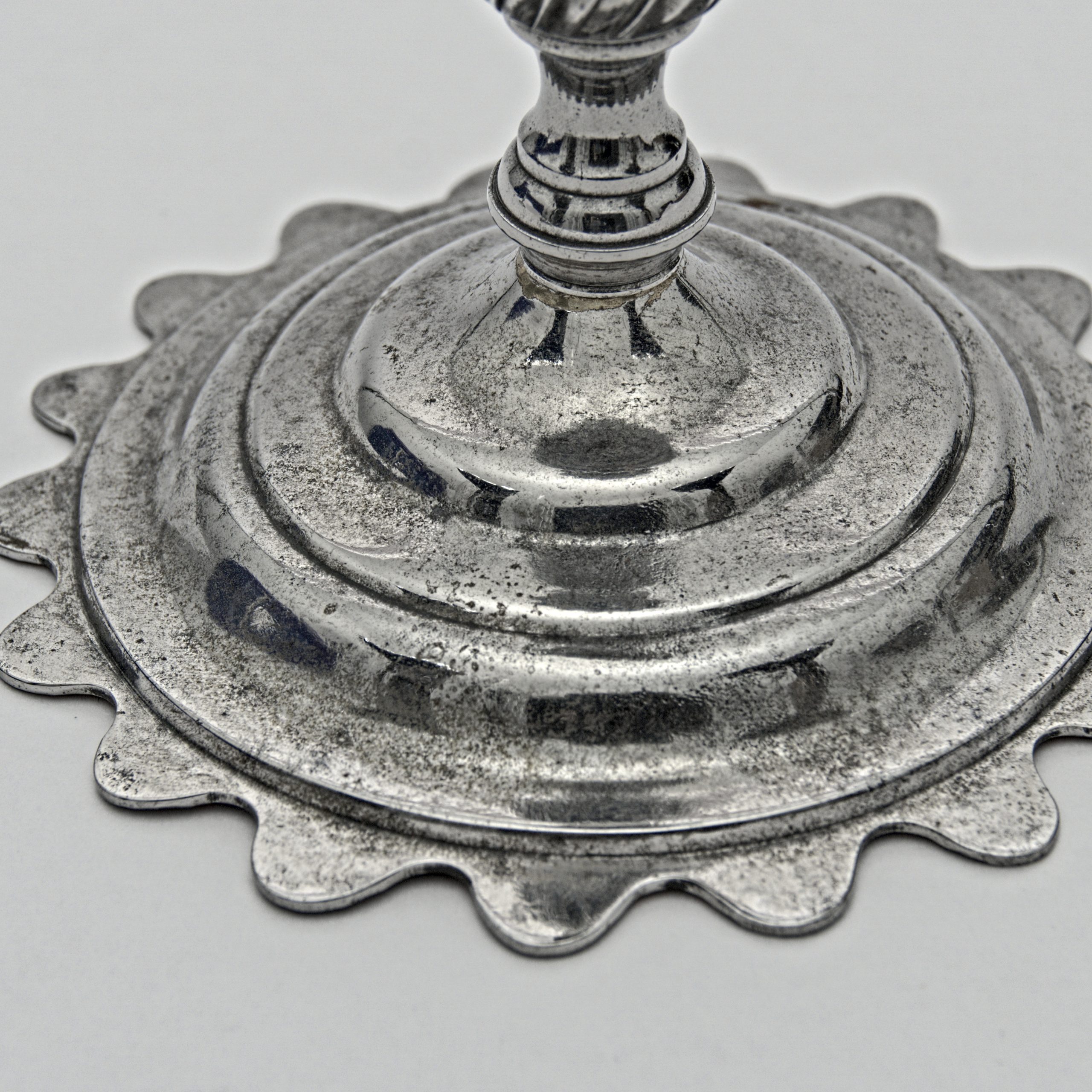 Pair of Steel Tapersticks - Image 4